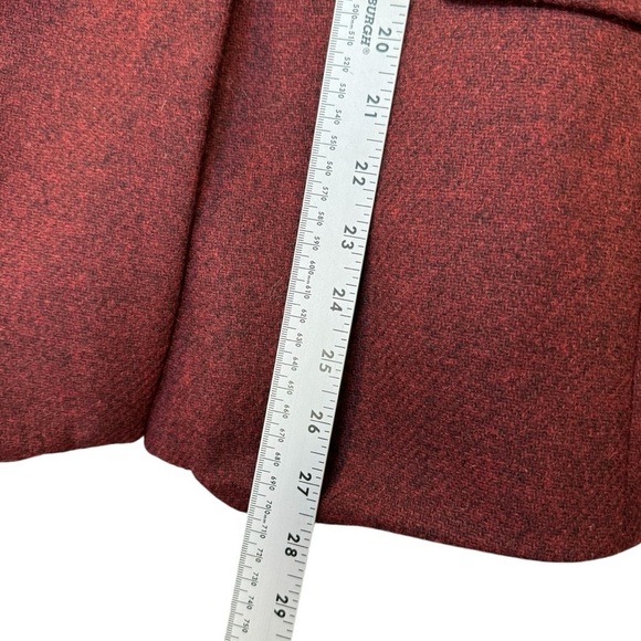 The Barn Classic Timeless Wool Jacket Skirt Set Brass Color Details Womens 36 - Picture 7 of 16